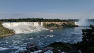 Nice and sunny day at the falls