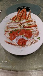 Snow crab dish #1