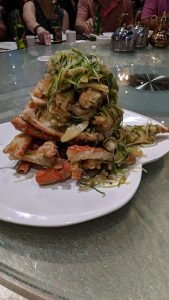 Fried snow crab dish #3
